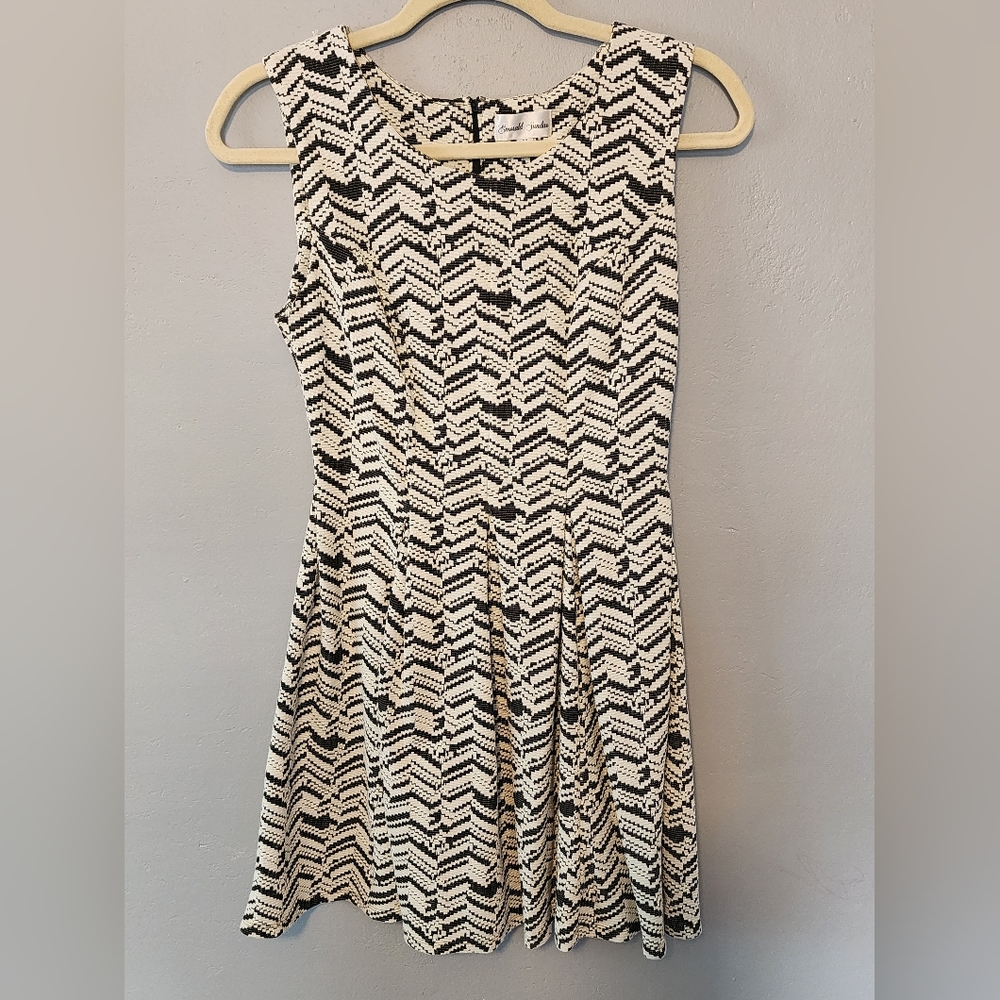 Emerald Sundae chevron pattern dress